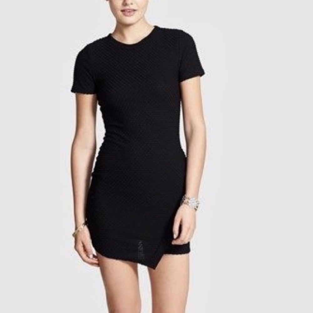 Nordstrom Dee Elle Asymmetrical Textured dress